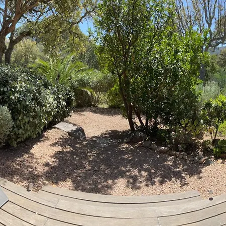 Cala Sultana -baie Santa Giulia - Rez Jardin 1ere Ligne 포르토베쉬오